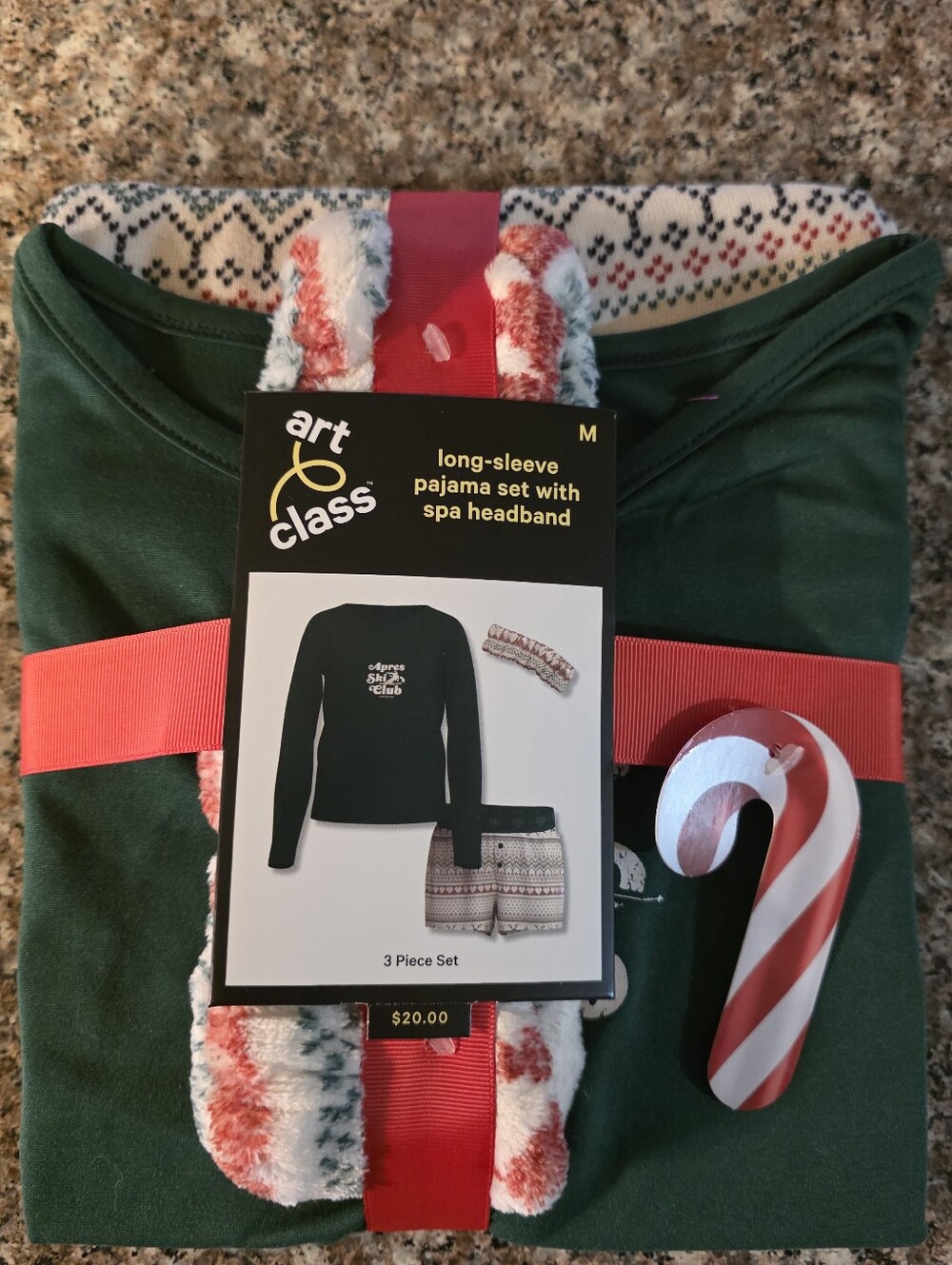 Art Class 3 Pc Lounge/Pajamas Sz M